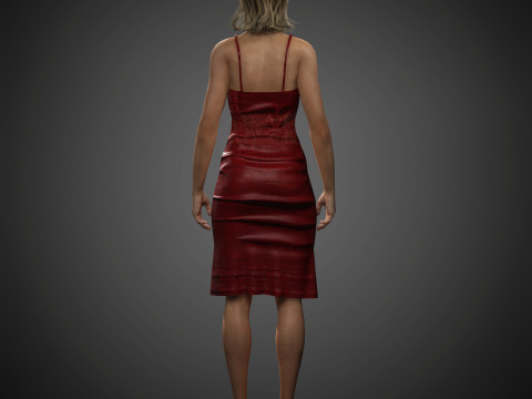 Taylor Swift-personage 3D Model