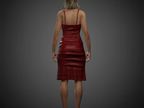 Taylor Swift Character 3D Model