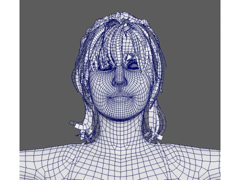 Taylor Swift Character 3D Model