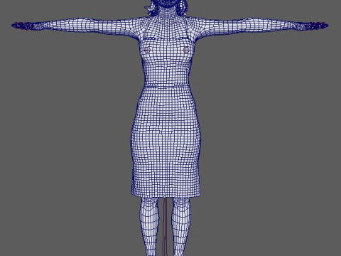 Taylor Swift-personage 3D Model