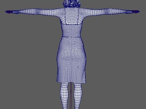 Taylor Swift-personage 3D Model