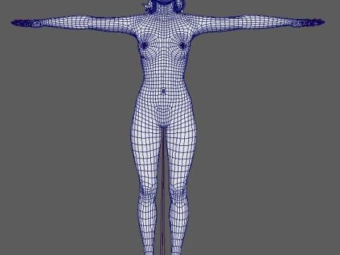 Taylor Swift Character 3D Model