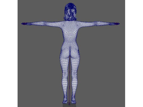 Taylor Swift Character 3D Model