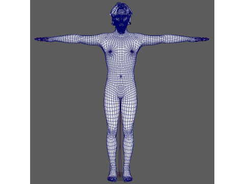 Christian Bale Character 3D Model