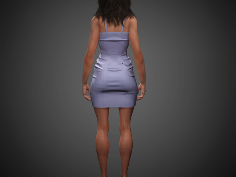 Salma Hayek Character Modèle 3D