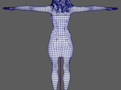Salma Hayek Character Modèle 3D