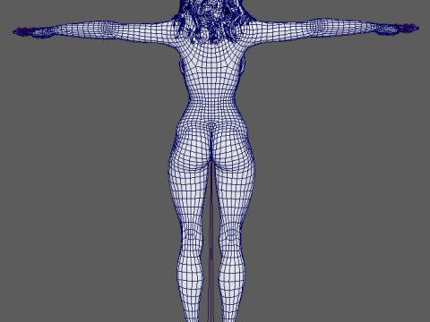 Salma Hayek Character Modèle 3D