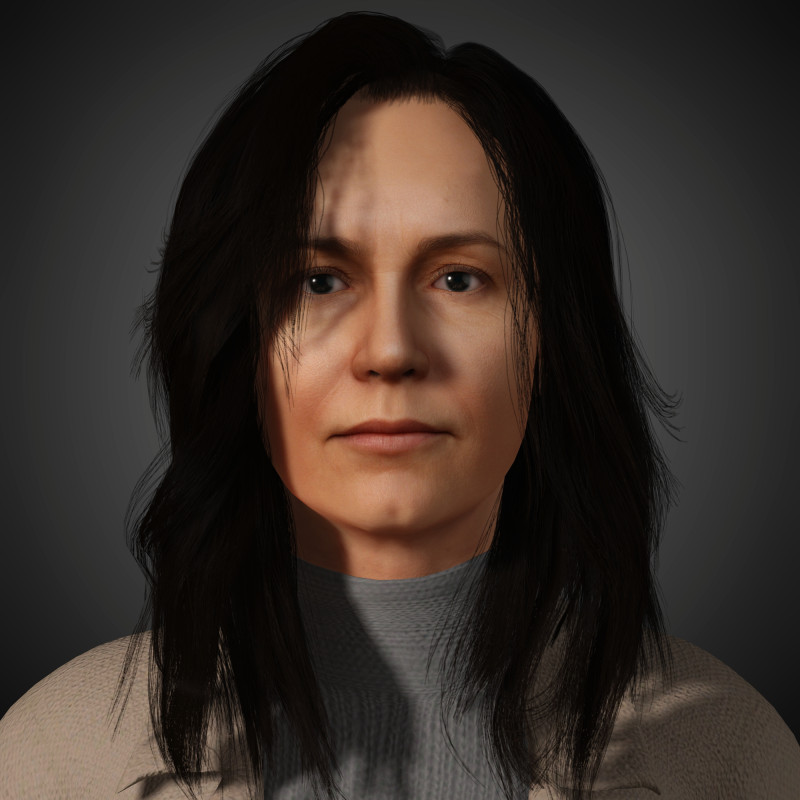 Maria Corina Machado Character 3D 模型 .c4d .max .obj .3ds .fbx .stl .blend
