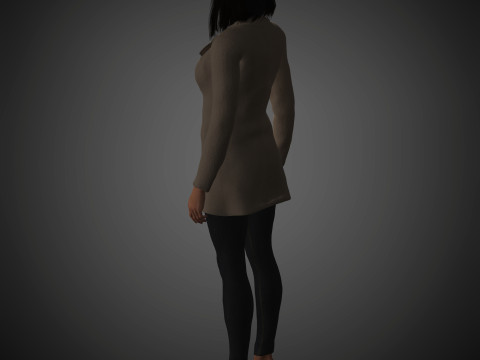 Maria Corina Machado Character 3D 模型