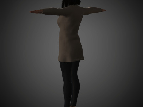 Maria Corina Machado Character 3D 模型