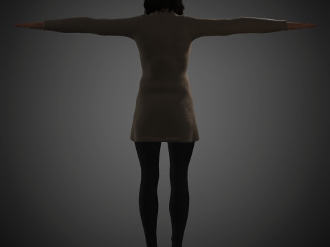 Maria Corina Machado Character 3D 模型