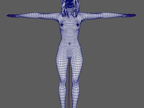 Maria Corina Machado Character 3D 模型