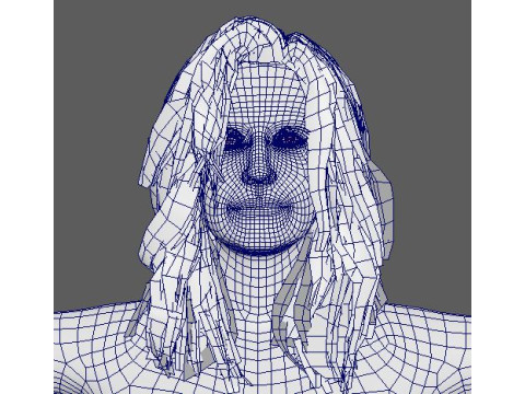 Maria Corina Machado Character 3D 模型