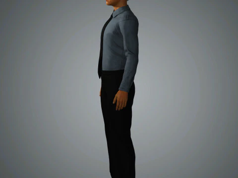 Marlon Brando Character 3D Model
