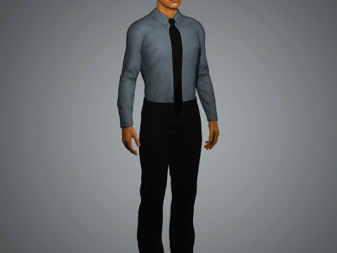 Marlon Brando Karakteri 3D Model