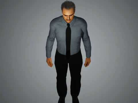 Marlon Brando Karakteri 3D Model