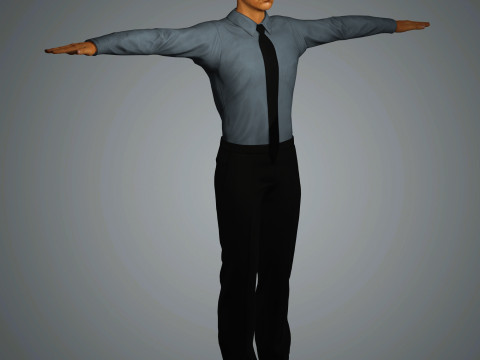 Marlon Brando Karakteri 3D Model