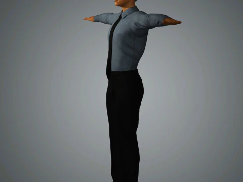 Marlon Brando Character 3D Model