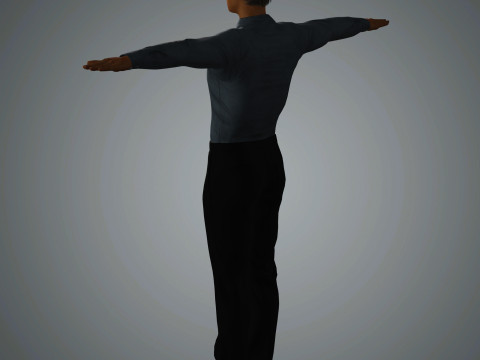 Marlon Brando Karakteri 3D Model