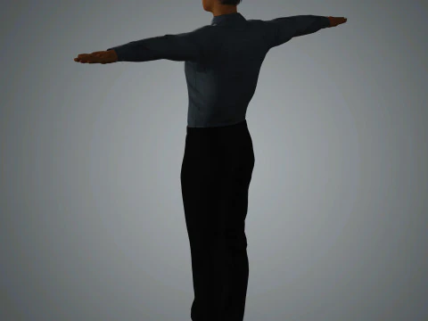 Marlon Brando Character 3D Model