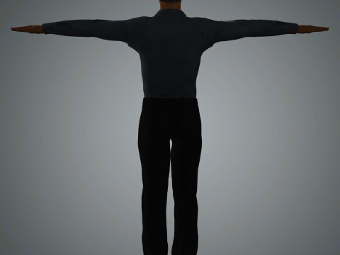 Marlon Brando Karakteri 3D Model