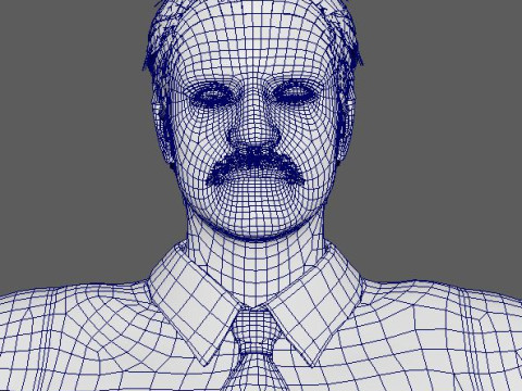 Marlon Brando Karakteri 3D Model