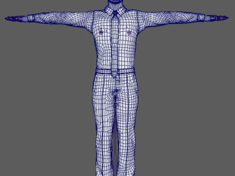 Marlon Brando Character 3D Model