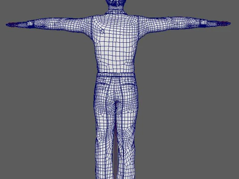 Marlon Brando Character 3D Model