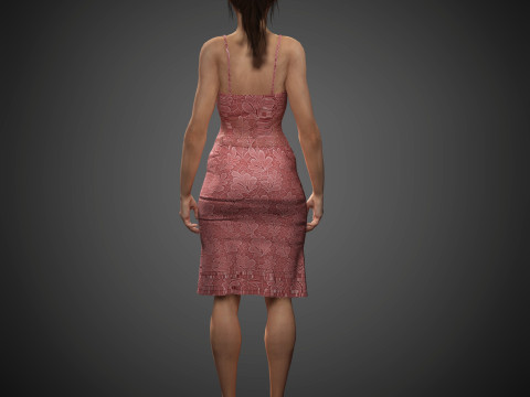 Kristen Stewart'ın Karakteri 3D Model