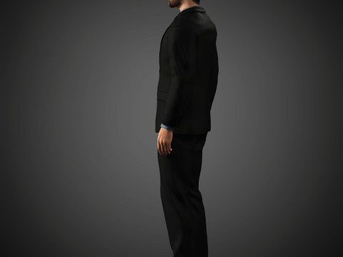 Zohran Kwame Mamdani Character 3D Model