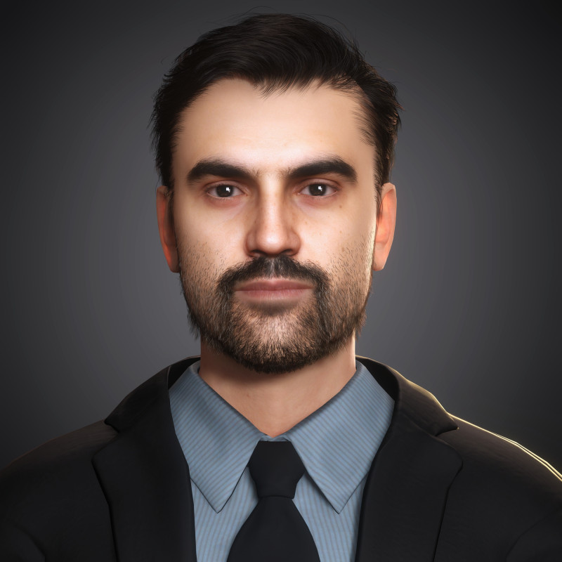 Zohran Kwame Mamdani Character 3D Model .c4d .max .obj .3ds .fbx .stl .blend