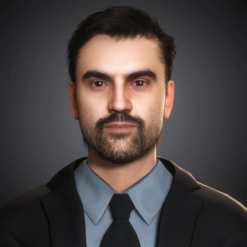 Zohran Kwame Mamdani Character 3D Model .c4d .max .obj .3ds .fbx .stl .blend 