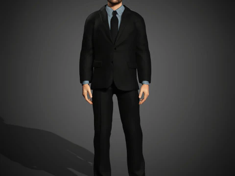 Zohran Kwame Mamdani Character 3D Model