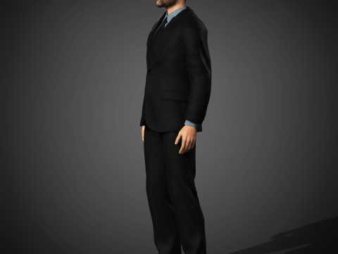 Zohran Kwame Mamdani Character 3D Model