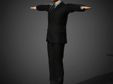 Zohran Kwame Mamdani Character 3D Model