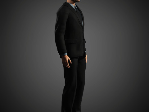 Zohran Kwame Mamdani Character 3D Model