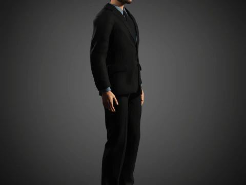 Zohran Kwame Mamdani Character 3D Model