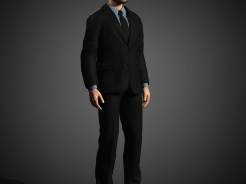 Zohran Kwame Mamdani Character 3D Model