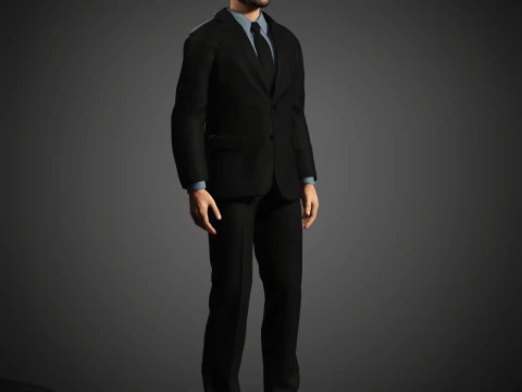 Zohran Kwame Mamdani Character 3D Model