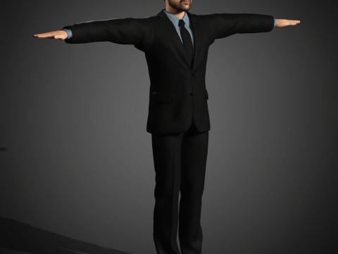 Zohran Kwame Mamdani Character 3D Model