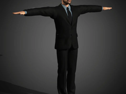 Zohran Kwame Mamdani Character 3D Model