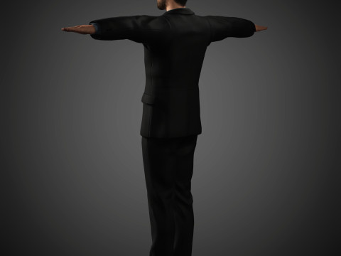 Zohran Kwame Mamdani Character 3D Model