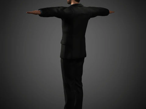 Zohran Kwame Mamdani Character 3D Model