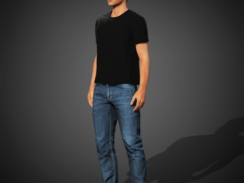 Personnage de Roger Federer Modèle 3D