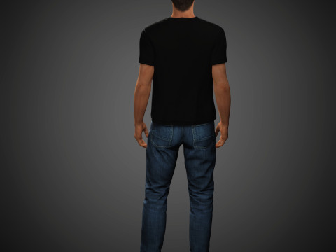 Personnage de Roger Federer Modèle 3D