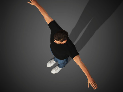 Personnage de Roger Federer Modèle 3D