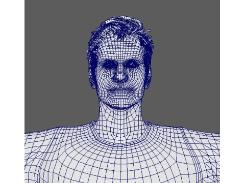 Personnage de Roger Federer Modèle 3D