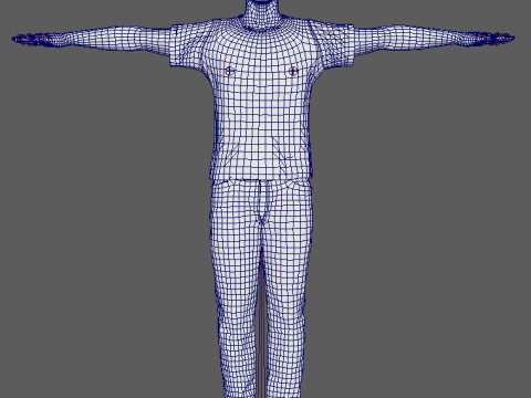 Personnage de Roger Federer Modèle 3D