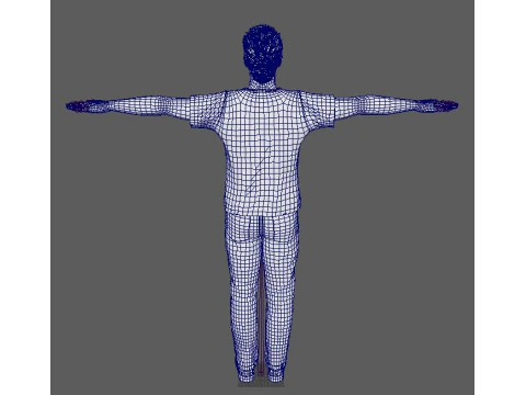 Roger Federer Character 3D Model
