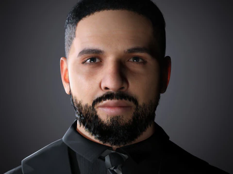 Drake Character 3D Model